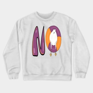 Doo Doo duck funny cute Crewneck Sweatshirt